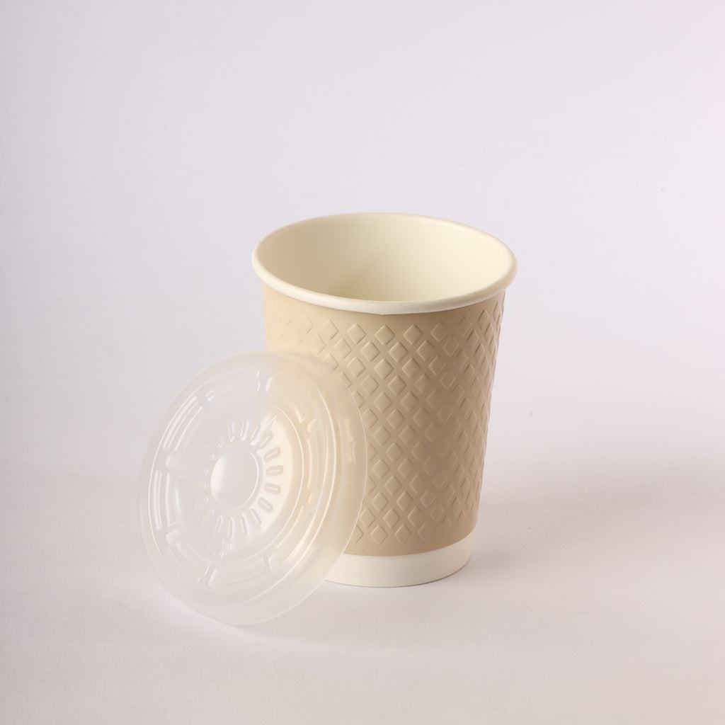 Paper Cup ( Double Wall ) - 300 ml - Brown