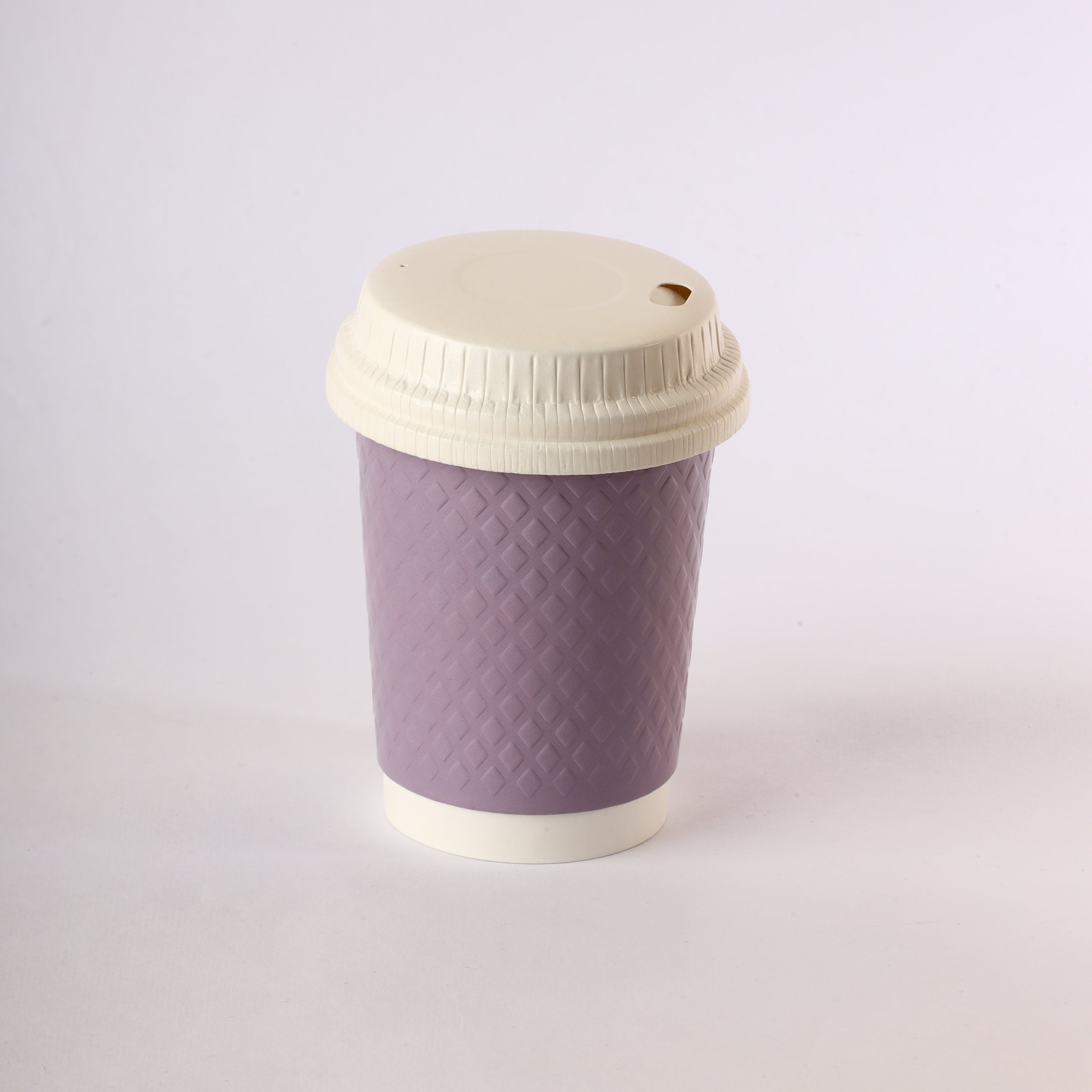 Paper Cup ( Double Wall ) - 300 ml - Violet