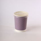 Paper Cup ( Double Wall ) - 250 ml - Violet