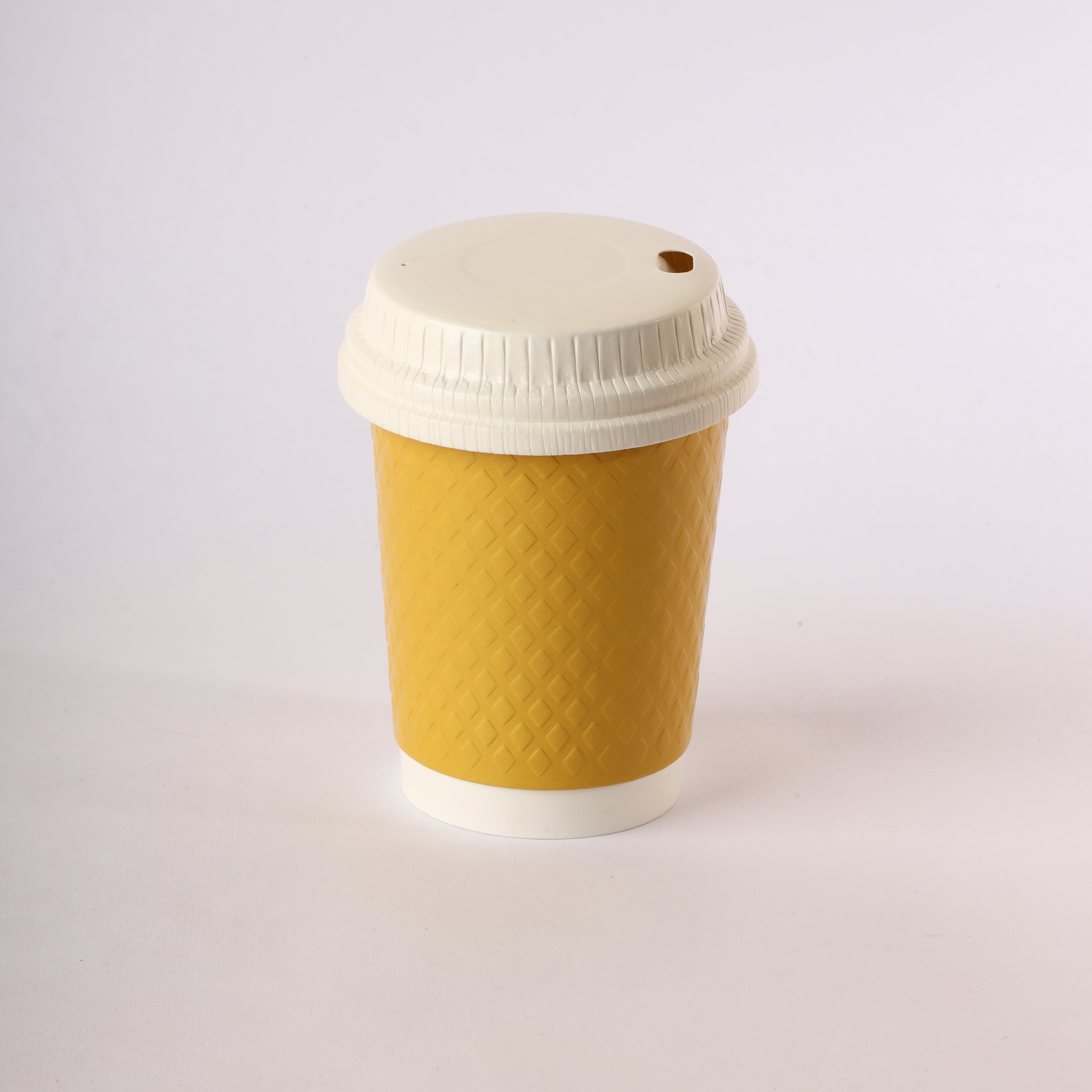 Paper Cup ( Double Wall ) - 300 ml - Yellow