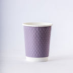 Paper Cup ( Double Wall ) - 300 ml - Violet